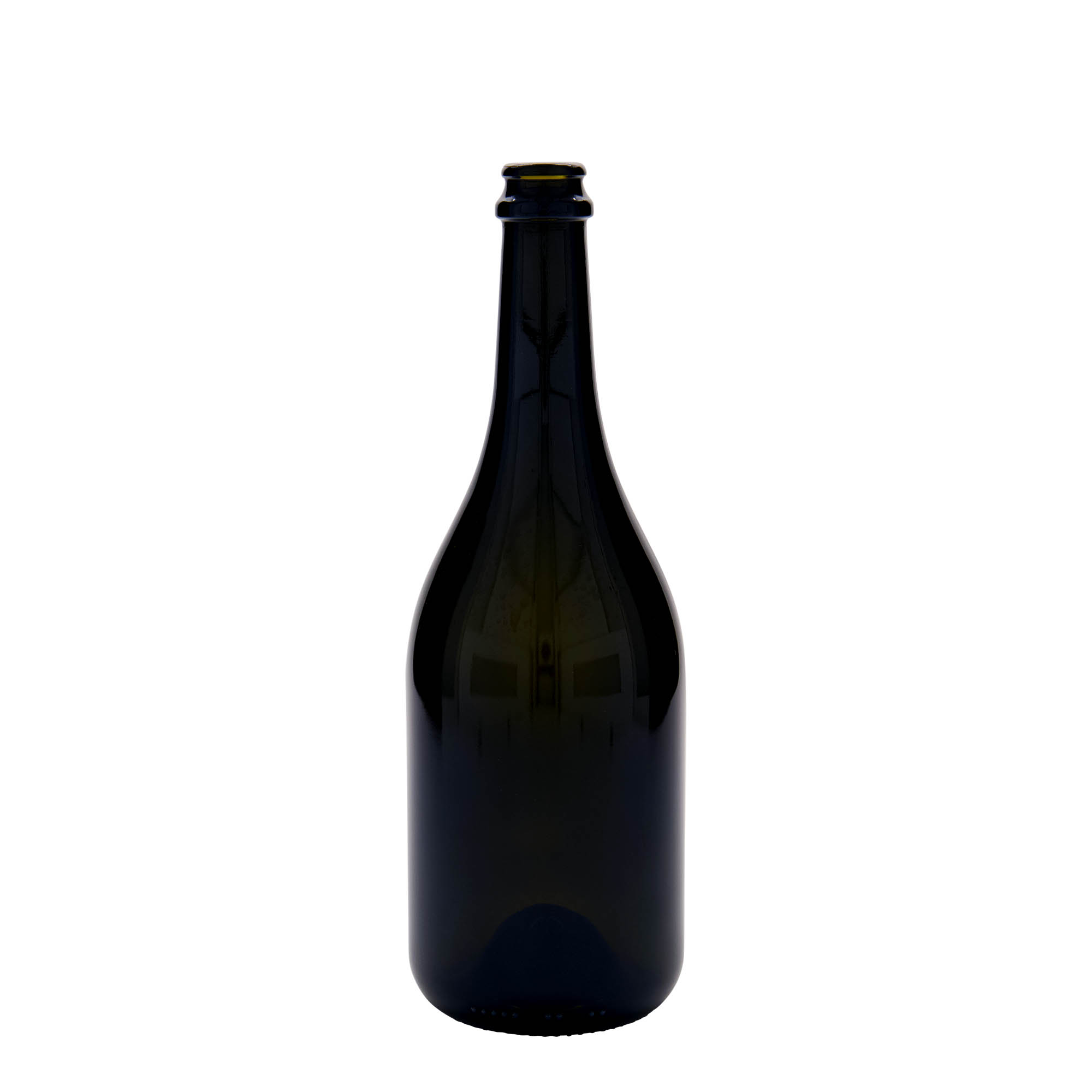 750 ml boca piva 'Horta', staklo, antikno zeleno, otvor: krunski čep 750 ml boca piva 'Horta', staklo, antikno zeleno, otvor: krunski čep