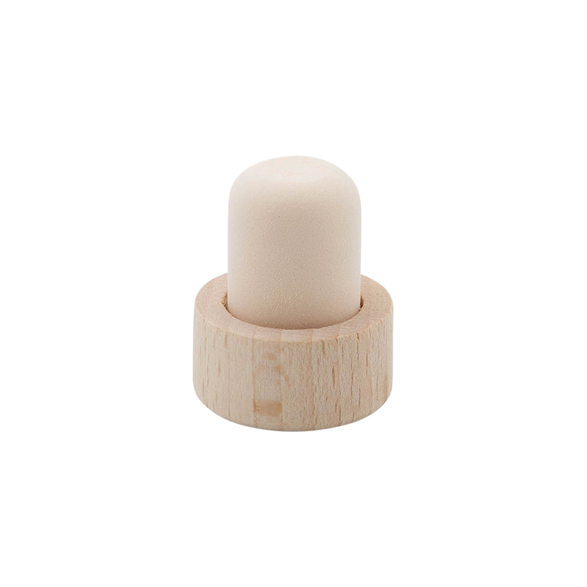 Čep za ručku 19 mm, drvo/plastika, za grlo: pluta Čep za ručku 19 mm, drvo/plastika, za grlo: pluta