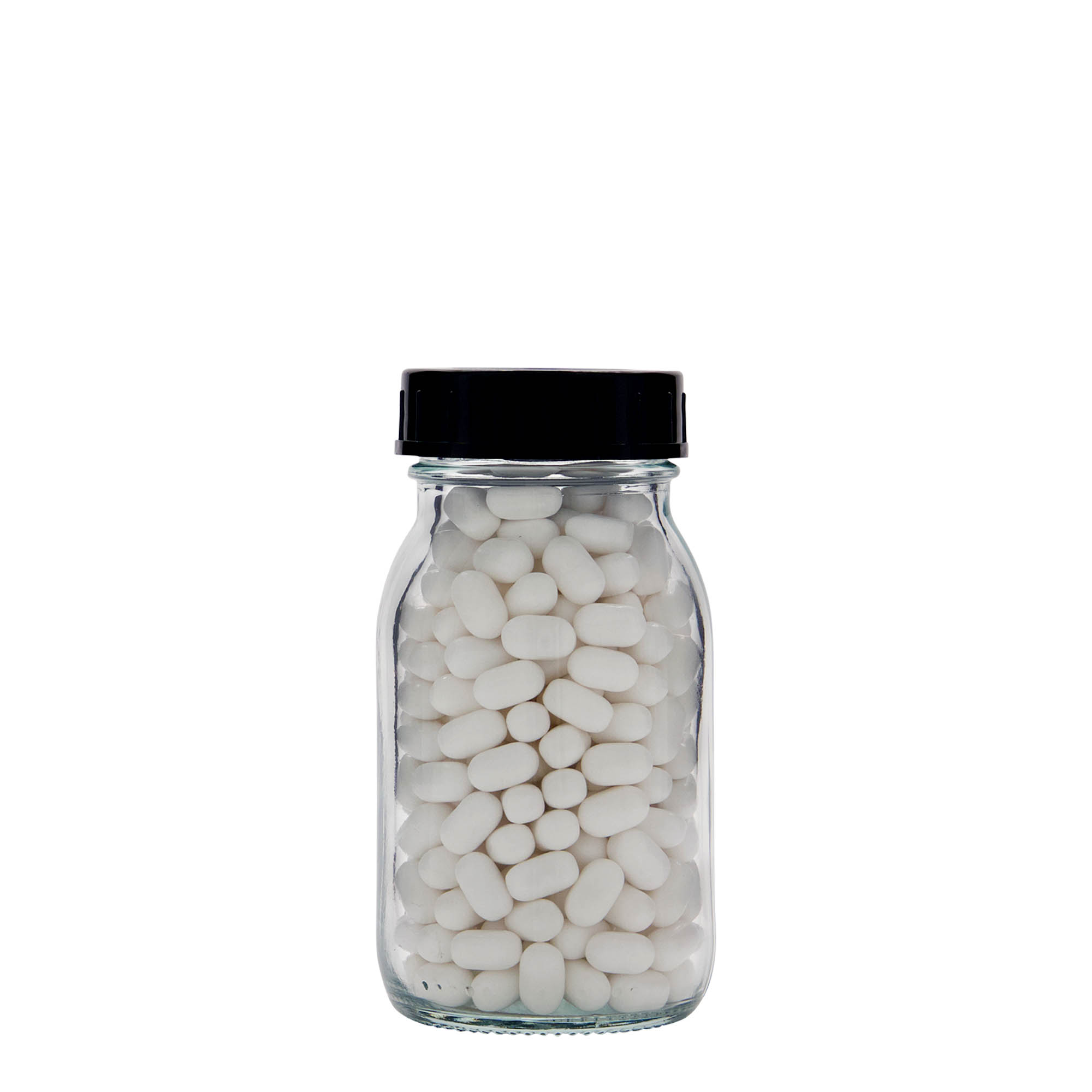 150 ml staklena boca širokog grla, otvor: DIN 45 150 ml staklena boca širokog grla, otvor: DIN 45