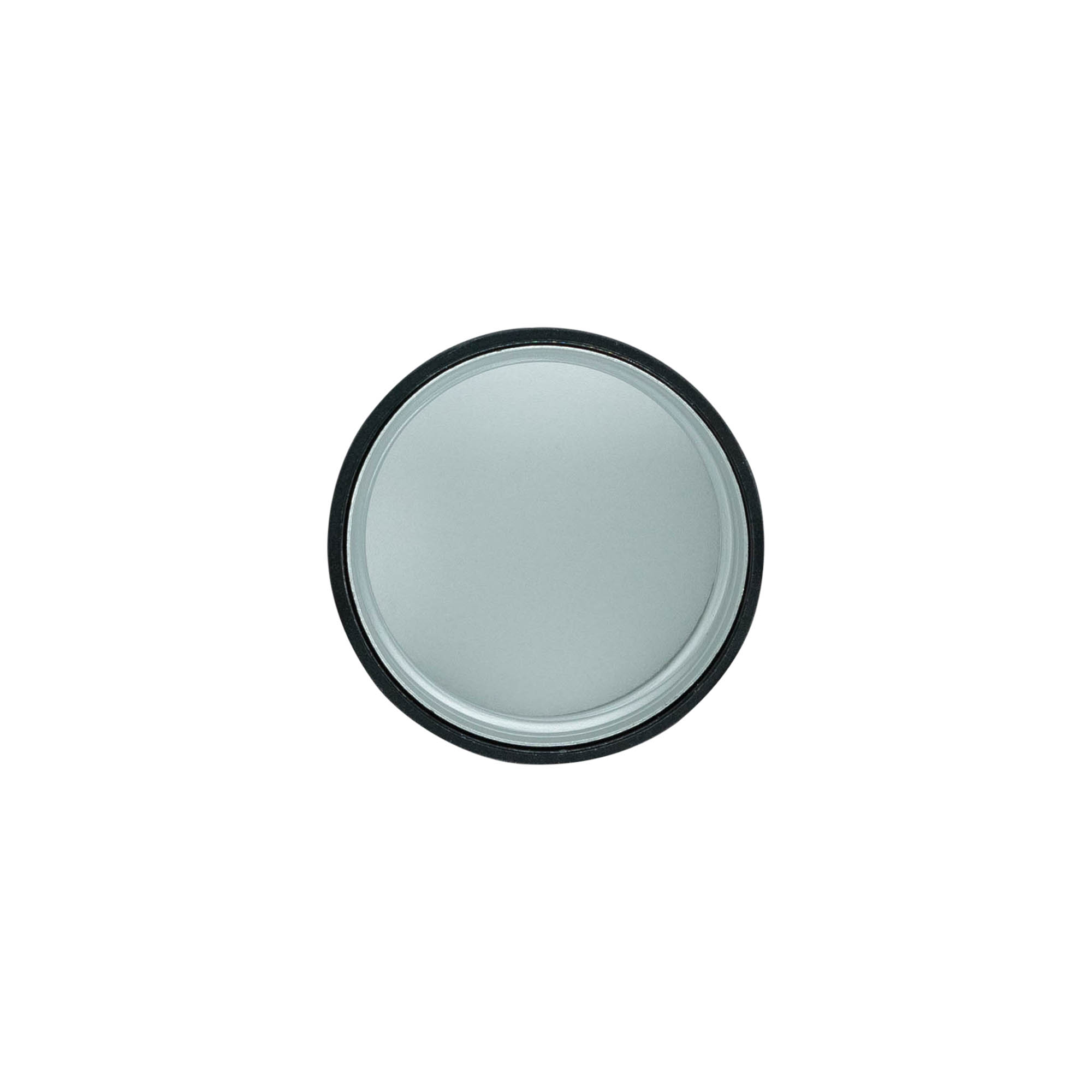 Navojni čep, metal-plastika, crni, za otvor: PP 31,5