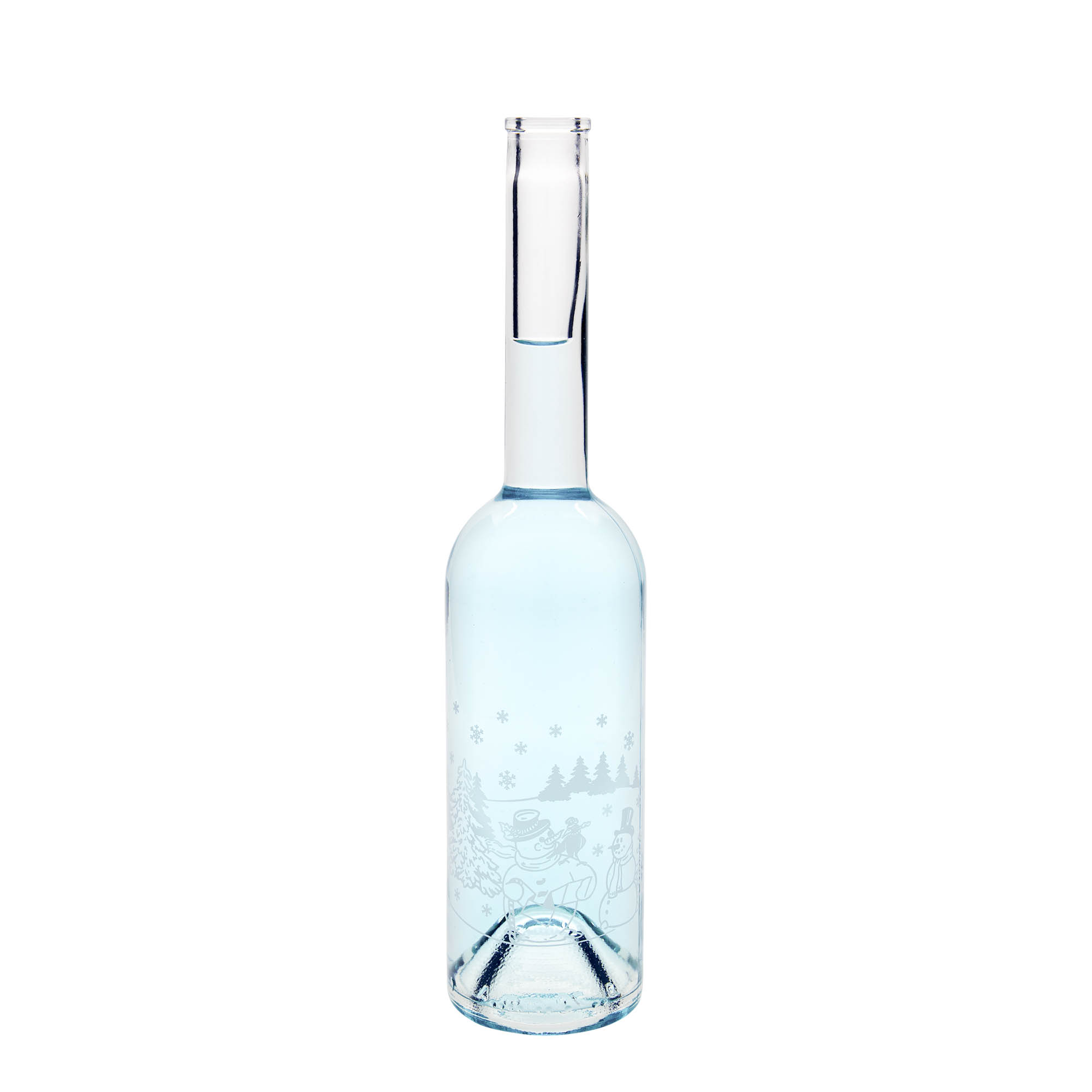500 ml staklena boca 'Opera', motiv: boca snjegovića, otvor: plutani čep 500 ml staklena boca 'Opera', motiv: boca snjegovića, otvor: plutani čep